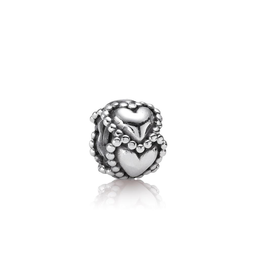 AUTHENTIC Pandora everlasting heart charm